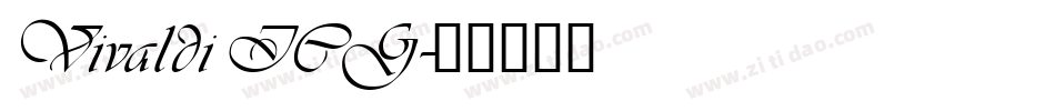 Vivaldi ICG字体转换
